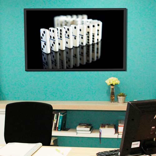 Quadro Decorativo - Efeito dominó